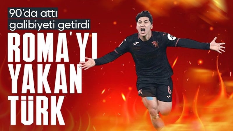 Emirhan İlkhan'dan Roma deplasmanında son dakika golü