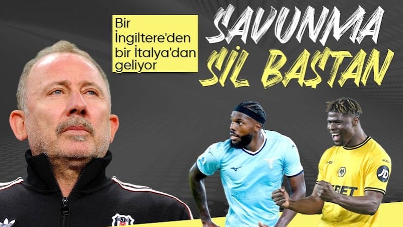 Beşiktaş'ta savunma harekatı: Emmanuel Agbadou ve Nuno Tavares son aşamada