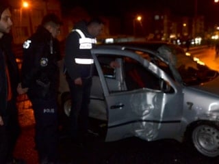 Samsun'da buzlanma kazaya neden oldu