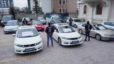 Konya'da 'change araç' çetesine operasyonda 115 otomobil ele geçirildi: 6 tutuklama