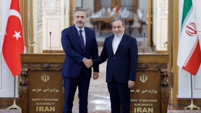 Dışişleri Bakanı Hakan Fidan İranlı mevkidaşı Abbas Arakçi ile görüştü