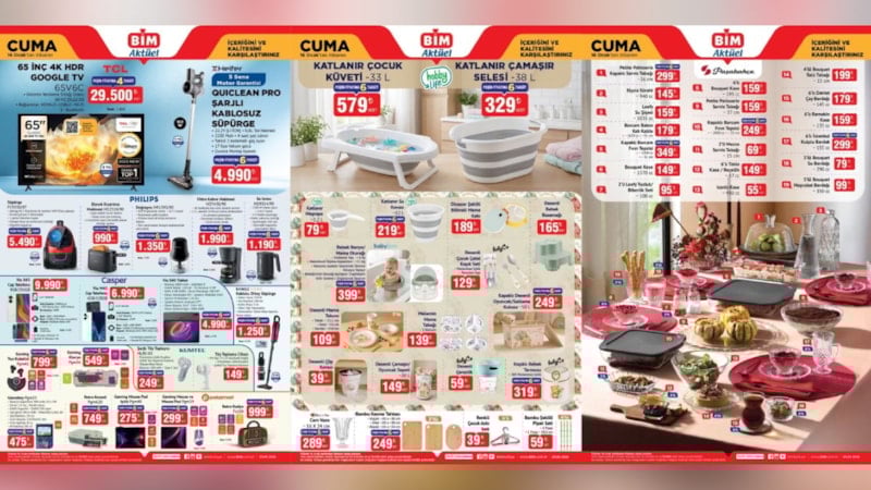 Teknoloji tutkunlarına BİM’den müjde: 16 Ocak aktüel kataloğunda yok yok