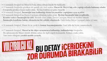 Rabia Karaca'nın ifadesinden: Voleybolcu İmamoğlu'nun sevgilisiydi