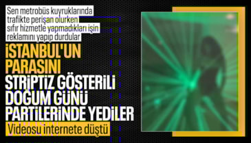İBB firarisi Murat Gülibrahimoğlu'nun villasında verilen partinin görüntüleri ortaya çıktı