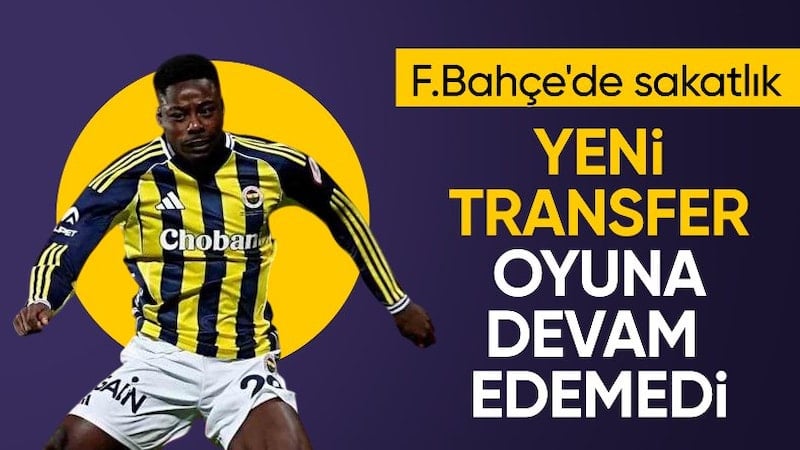 Fenerbahçe'de Anthony Musaba sakatlandı