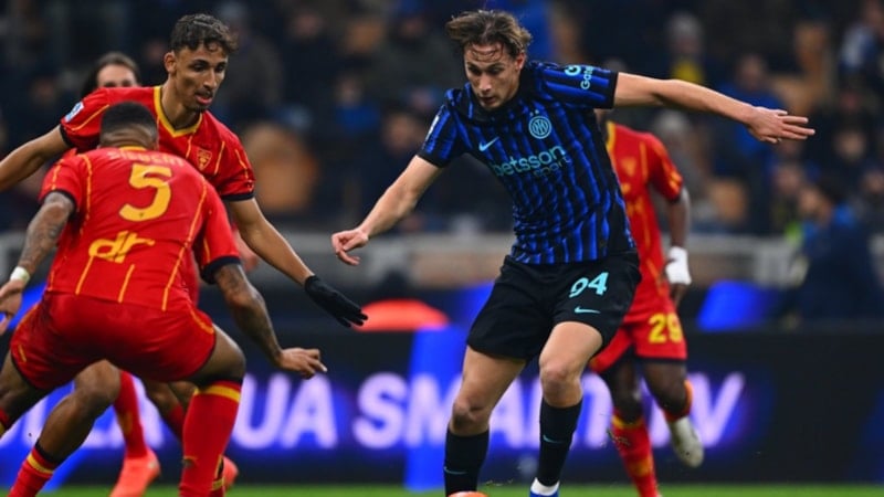 Serie A'da Inter, Lecce'yi tek golle geçti