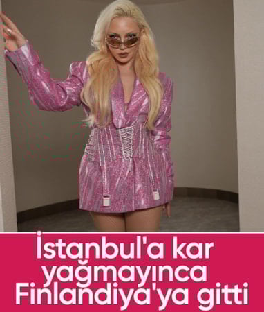 Şarkıcı Ece Seçkin Finlandiya'ya gitti