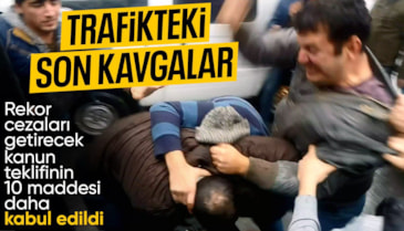 Trafik cezalarının artırılmasını da içeren kanun teklifi, TBMM'de