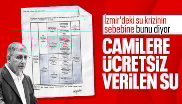 CHP'li Cemil Tugay, İzmir'deki su krizini camilere bağladı