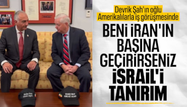 ABD'li Senatör Graham, Şah'ın oğlu Rıza Pehlevi ile buluştu: Yardım yolda