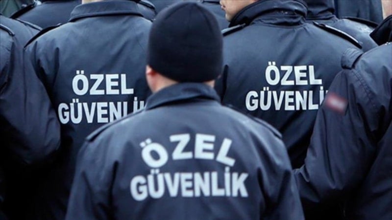 Türkiye'de aktif 325 bin 707 özel güvenlik görevlisi çalışıyor