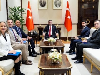 Cevdet Yılmaz, Tom Barrcak ile bir araya geldi