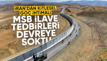 MSB: İran hududumuzun güvenliği 7/24 büyük bir özveriyle korunmaktadır