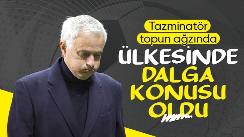 Benfica yine derbi kazanamayıp elendi: Maç sonu Jose Mourinho'yla alay ettiler