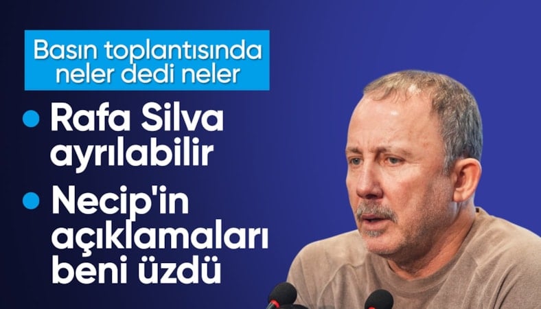 Sergen Yalçın: Rafa Silva ayrılabilir