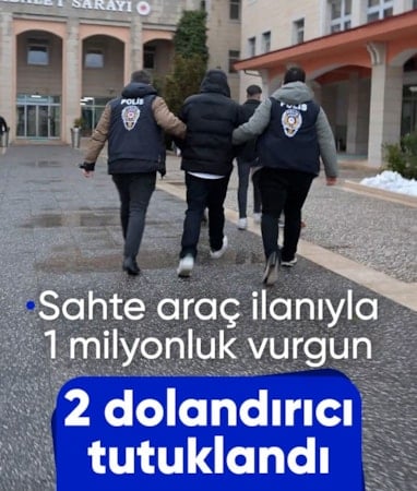 Siirt'te 'sahte araç satım' ilanıyla 4 kişiyi 1 milyon TL dolandırdılar: 2 tutuklama