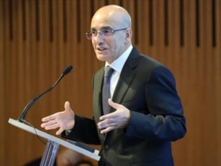 Mehmet Şimşek, 58 trilyon dolarlık fonu olan yatırımcılarla Londra'da buluştu