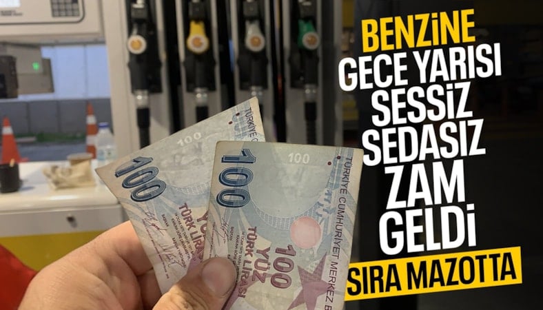 Benzine zam geldi: Motorine zam yolda