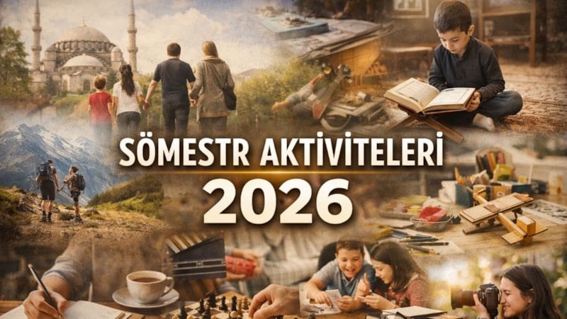ChatGPT planladı: Sömestr tatilinde yapılacak aktiviteler 2026