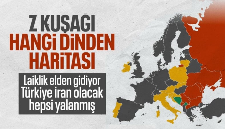 Avrupa ülkelerine göre Z kuşağının dini: Ateizm yaygın