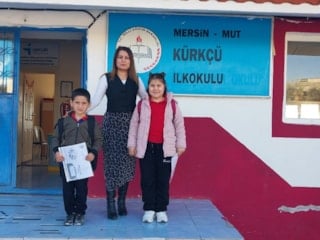 Mersin'de köy okulu 2 öğrenci için açık