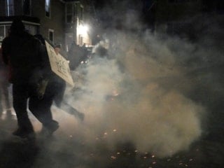 ABD'de protestocular ile ICE ekipleri arasında arbede çıktı