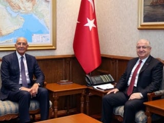 Yaşar Güler, Tom Barrack ile görüştü