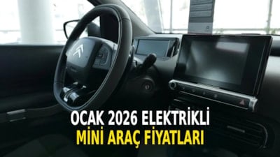 16 yaşındakiler de kullanabiliyor: İşte Ocak 2026 elektrikli mini araba fiyatları