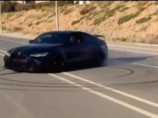 Mersin'de drift atan sürücüye ceza yağdı