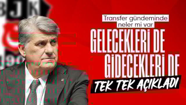Beşiktaş Başkanı Serdal Adalı'tan transfer sözleri: Gündemdeki isimlerle ilgili tek tek konuştu