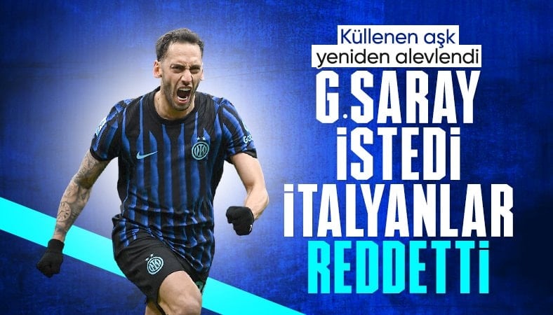 Inter'den Galatasaray'a Hakan Çalhanoğlu yanıtı