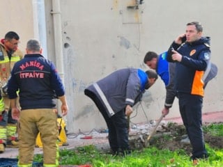 Manisa'da kullanılmayan binada doğalgaz kaçağı