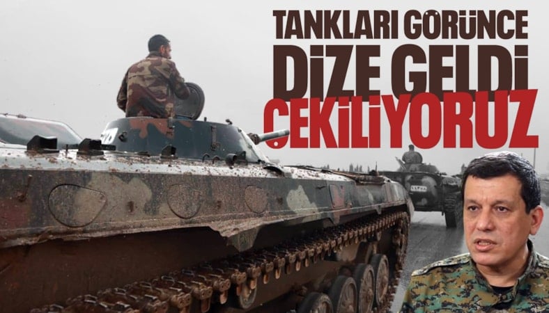 Terörist elebaşı Mazlum Abdi duyurdu: YPG Halep'ten çekiliyor