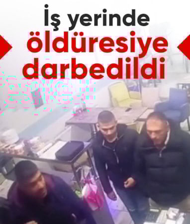 Afyonkarahisar'da iş yerinde darbedildi