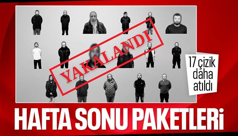 Kırmızı bülten ve kırmızı difüzyonla aranan 17 suçlu yakalandı