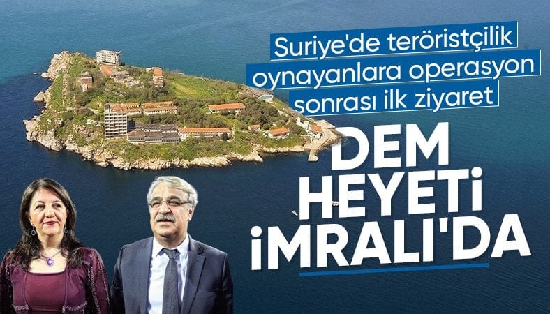 DEM Parti heyeti, İmralı'da