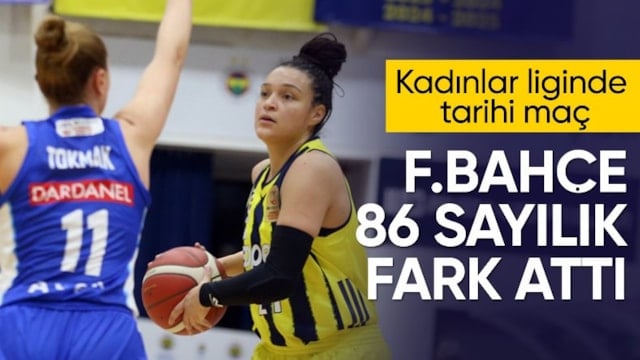 Fenerbahçe'den Çanakkale Belediyespor'a tarihi fark!