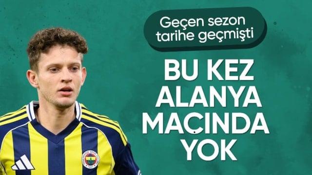 Sebastian Szymanski, Alanyaspor maçının kamp kadrosundan çıkarıldı