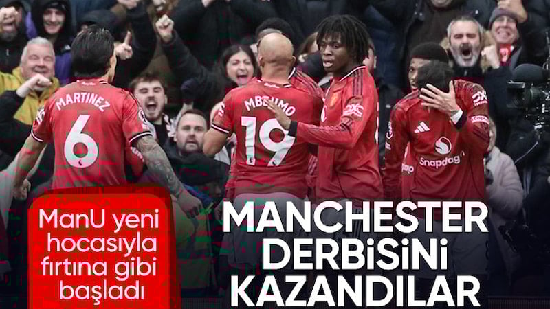 Manchester United, Manchester City'yi devirdi