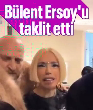 Gülşen'den Bülent Ersoy taklidi