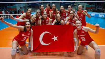 18 Yaş Altı Milli Kadın Voleybol Takımı, Avrupa şampiyonası biletini kaptı