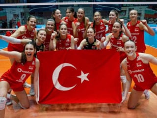 18 Yaş Altı Milli Kadın Voleybol Takımı, Avrupa şampiyonası biletini kaptı