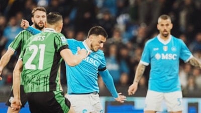Napoli, Sassuolo karşısında hata yapmadı