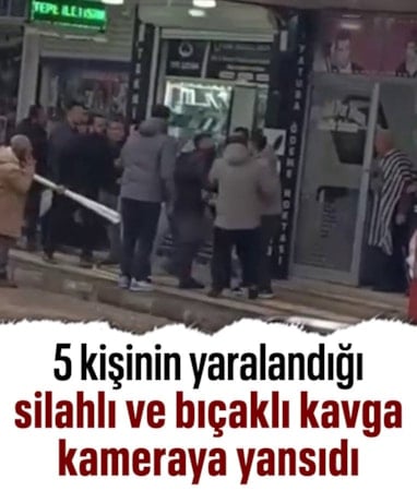 Adıyaman'da silahlı ve bıçaklı kavgada 5 kişi yaralandı