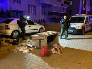 Uşak'ta çöp konteynerinde bebek cesedi bulundu
