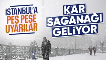 İstanbul'a beklenen kar kapıda: Soğuk hava etkisini artıracak