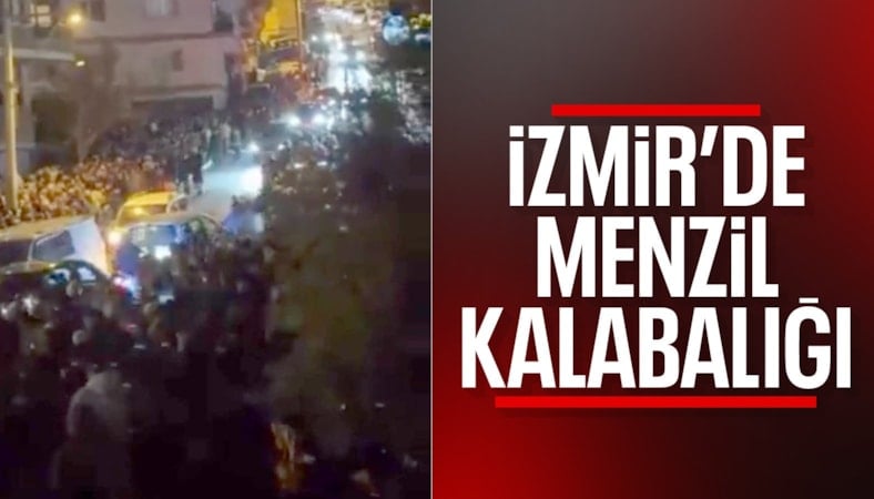 İzmir'de Menzil şeyhi izdihamı