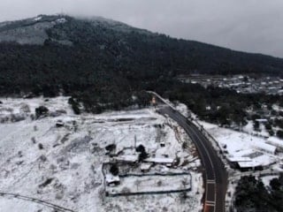 İstanbul’da kar manzarası: Aydos Ormanı beyaza büründü