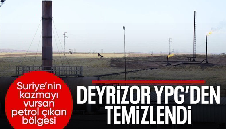 Doğalgaz ve petrol sahası: Deyrizor, SDG'den kurtarıldı