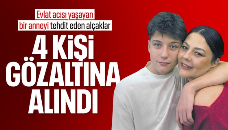 Atlas'ın ailesine tehdit eden 4 kişi gözaltında